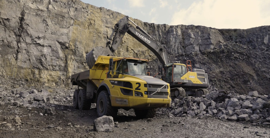 VOLVO CE HELPS TRANSTONE REVOLUTIONIZE QUARRY OPERATIONS